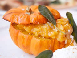 risotto con la zucca